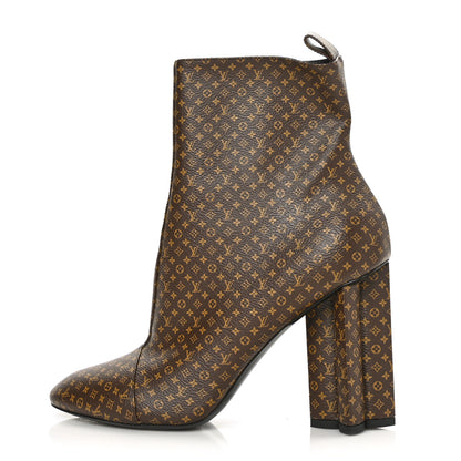 Louis Vuitton Nano Monogram Silhouette Ankle Boots 40 1 of 8