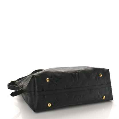 Louis Vuitton Empreinte Monogram Giant Carryall MM Black 5 of 12