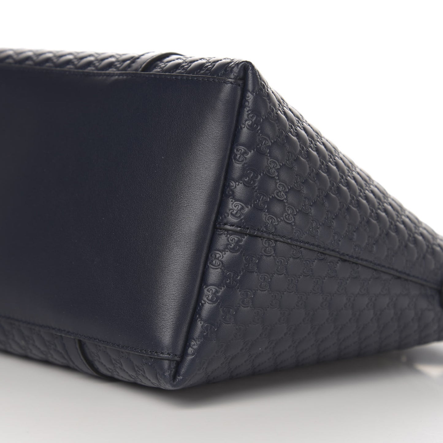 Soft Microguccissima Dome Satchel Navy