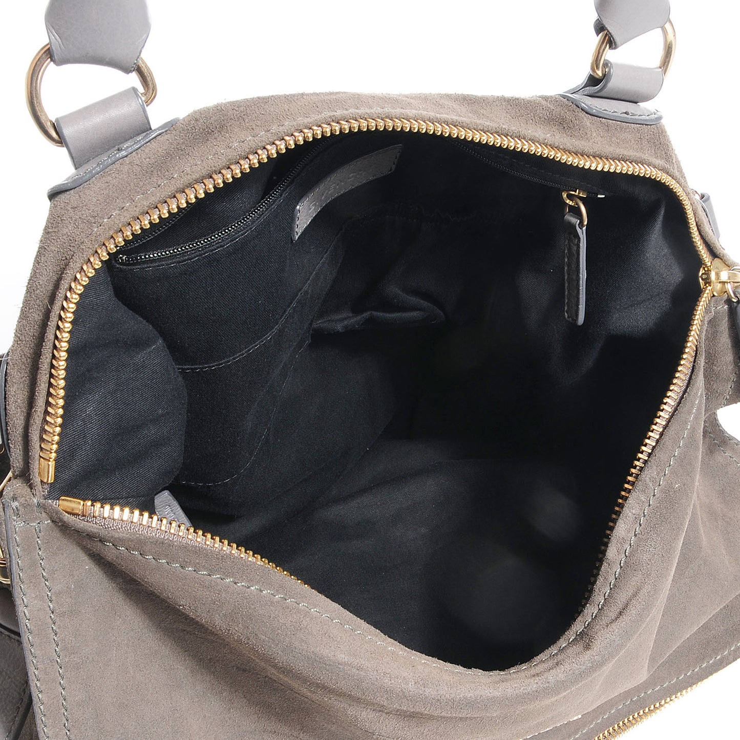 Suede Large Pandora Grey