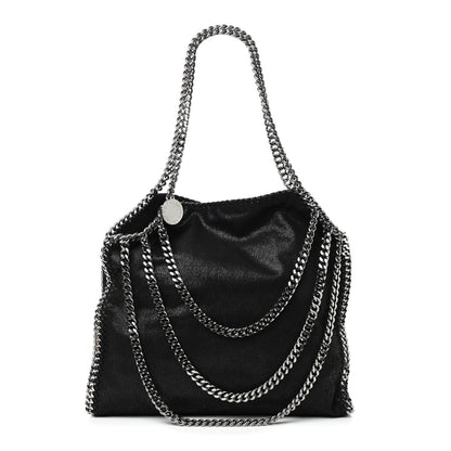 Stella McCartney Shaggy Deer Small Falabella Tote Black 1 of 9