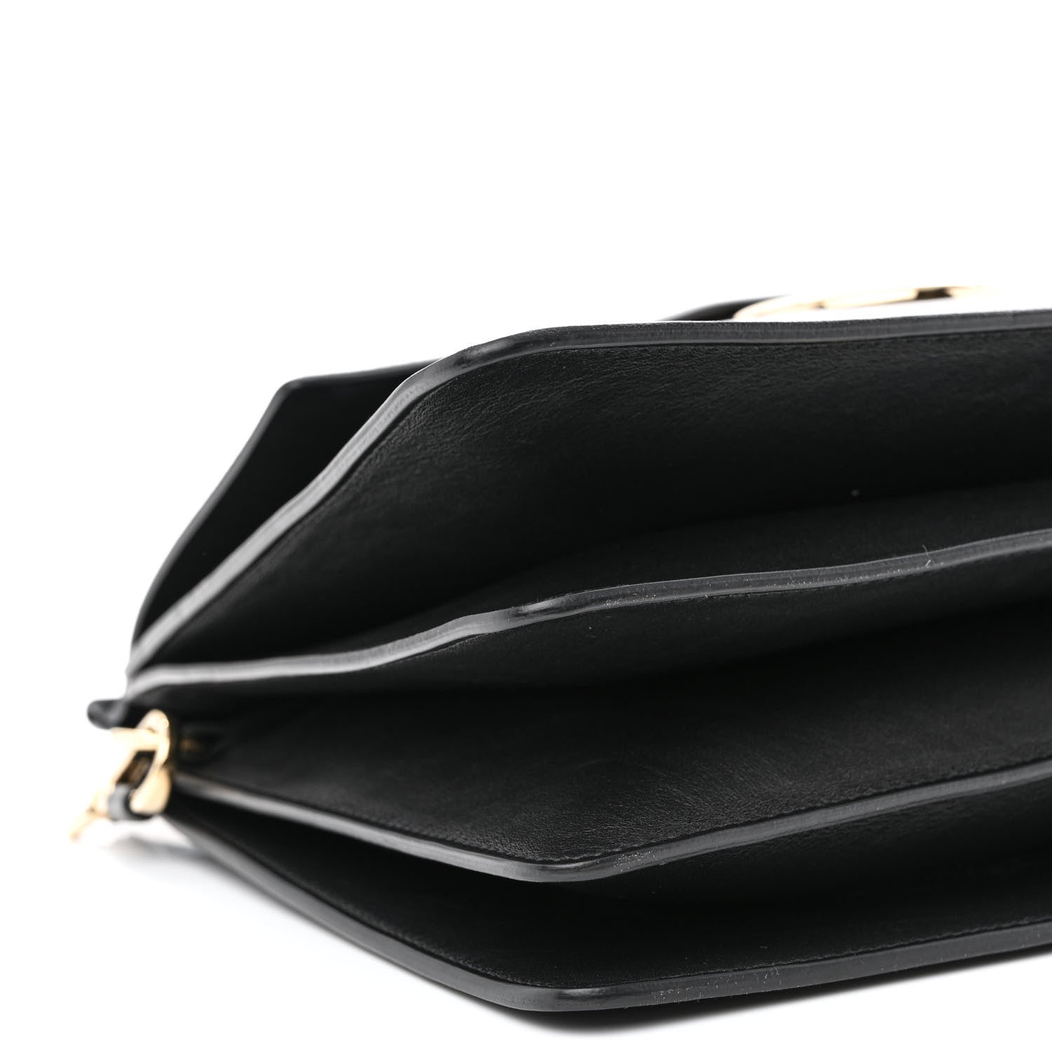 Chloe Suede Calfskin Medium Faye Shoulder Bag Black 11 of 15
