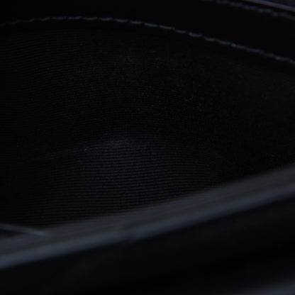 Saint Laurent Calfskin Y Quilted Monogram Small Loulou Chain Satchel Black 8 of 16