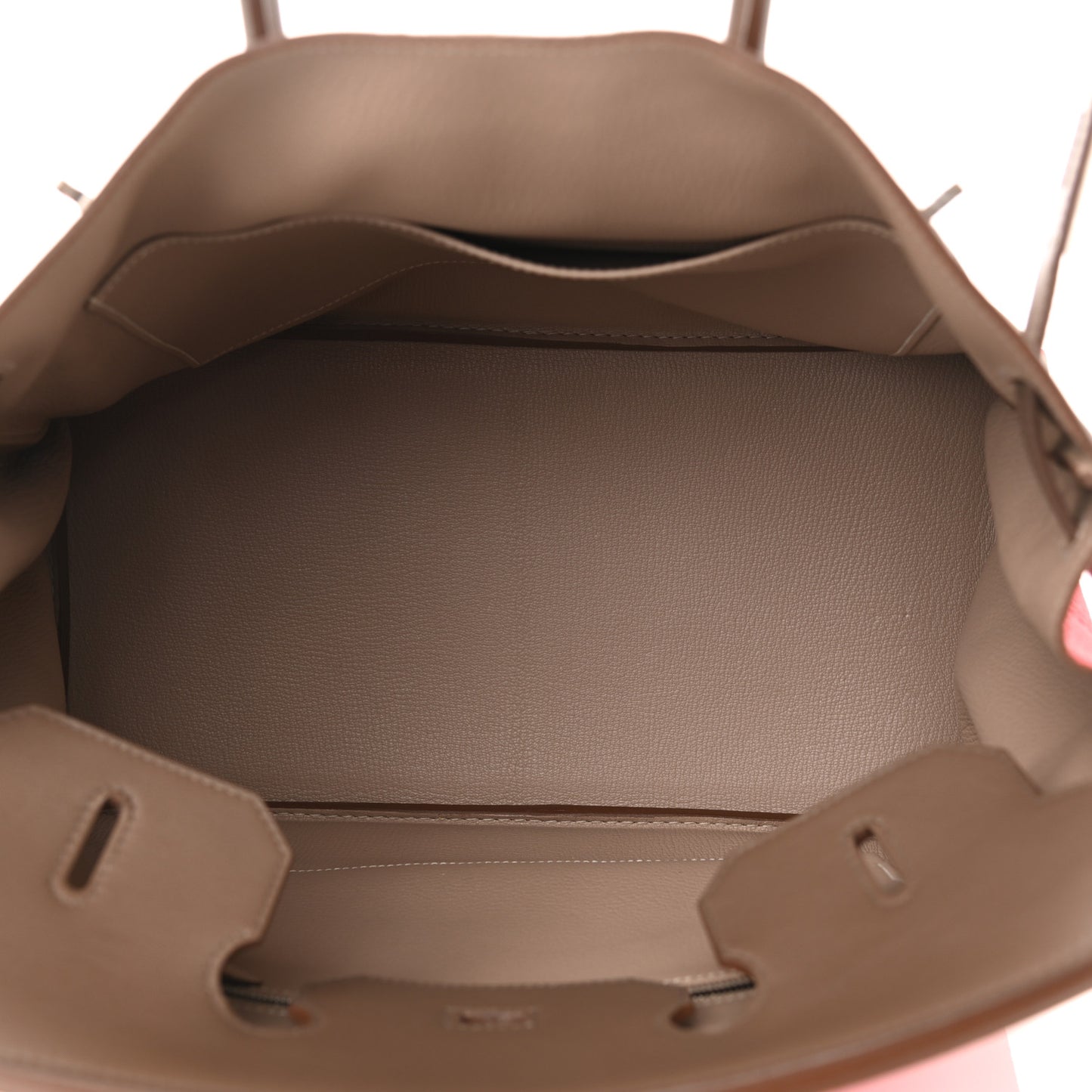 Taurillon Clemence Swift Tri-Color Birkin 35 Rose Jaipur Argile Etoupe