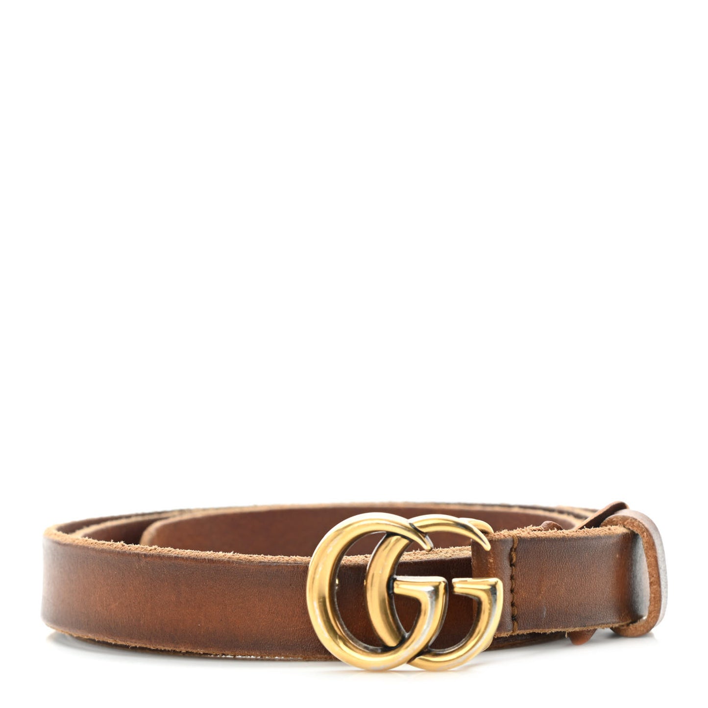 Faded Calfskin Double G 20mm Belt 85 34 Cuir