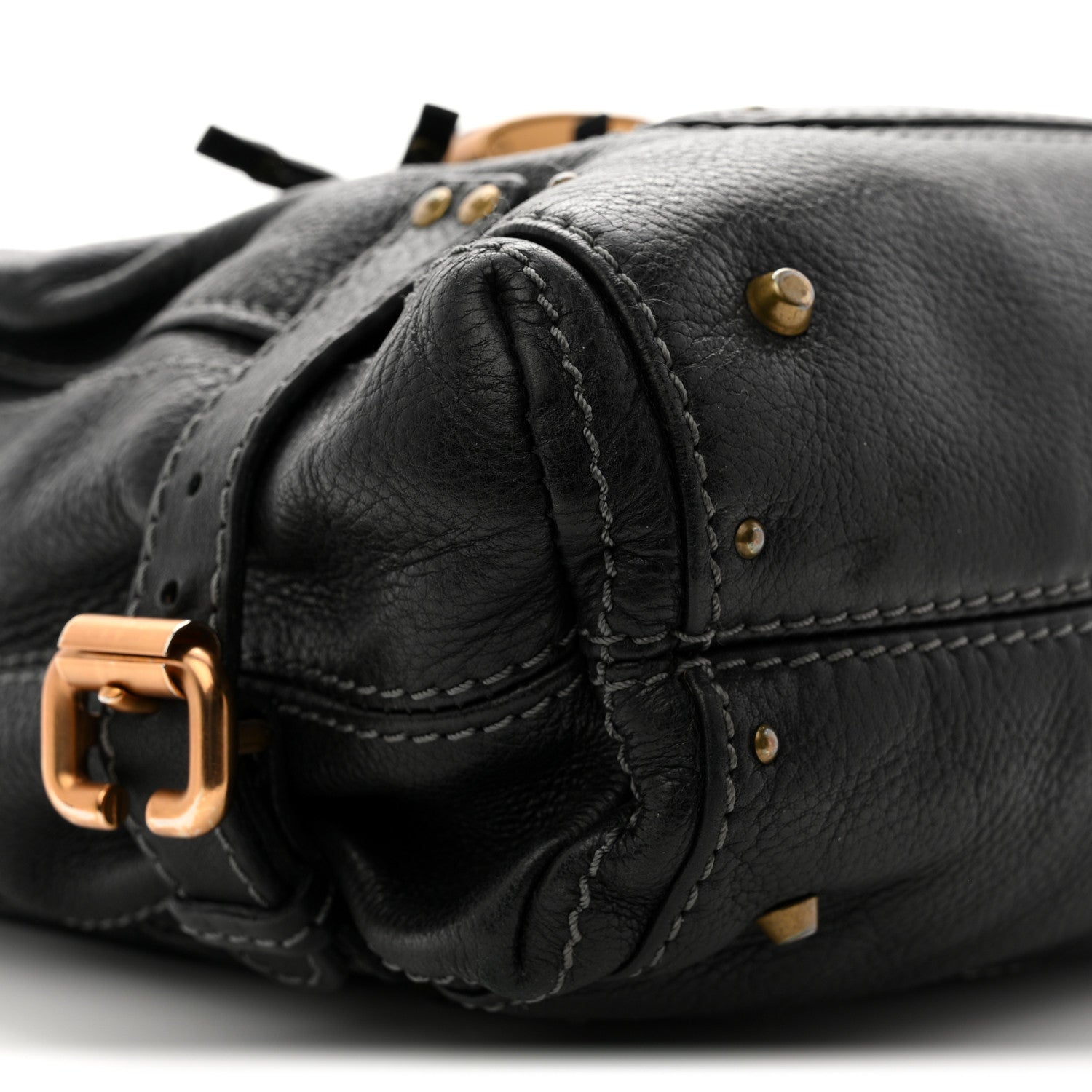 Chloe Calfskin Paddington Hobo Black 8 of 13