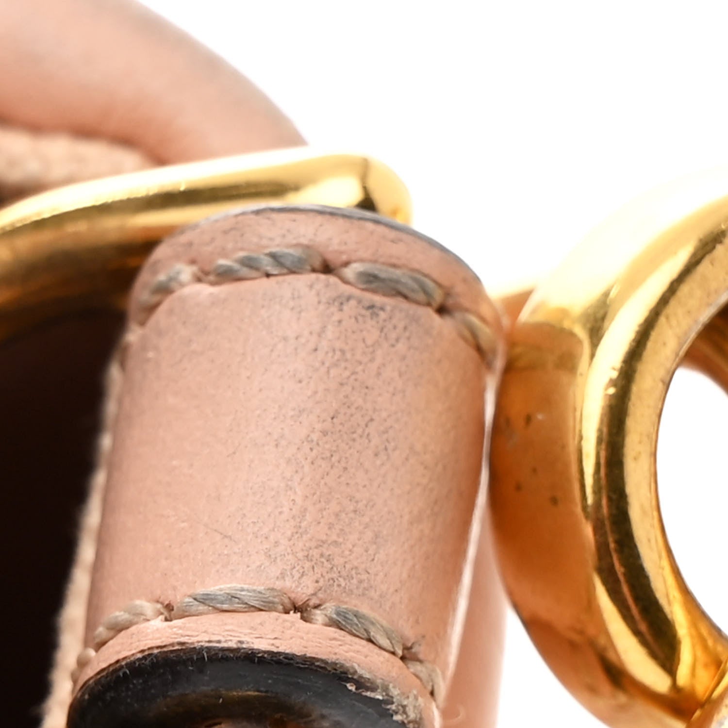 Fendi Canvas Vitello King Extra Strap FF Embroidered Baguette Baby Pink 12 of 12