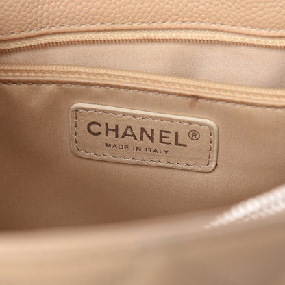 Chanel Caviar Quilted Grand Shopping Tote GST Beige Clair 5 of 13