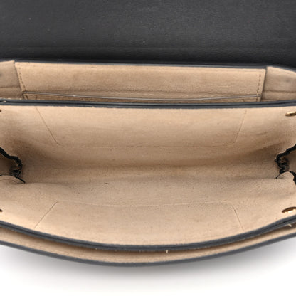 Chloe Suede Calfskin Small Faye Shoulder Bag Black 5 of 13
