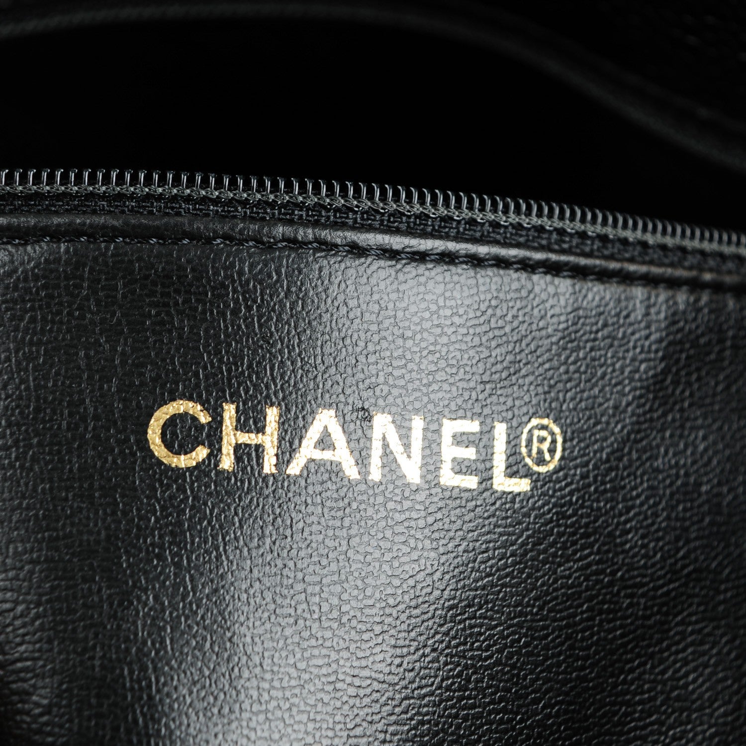 Chanel Caviar CC Shoulder Bag Black 6 of 9