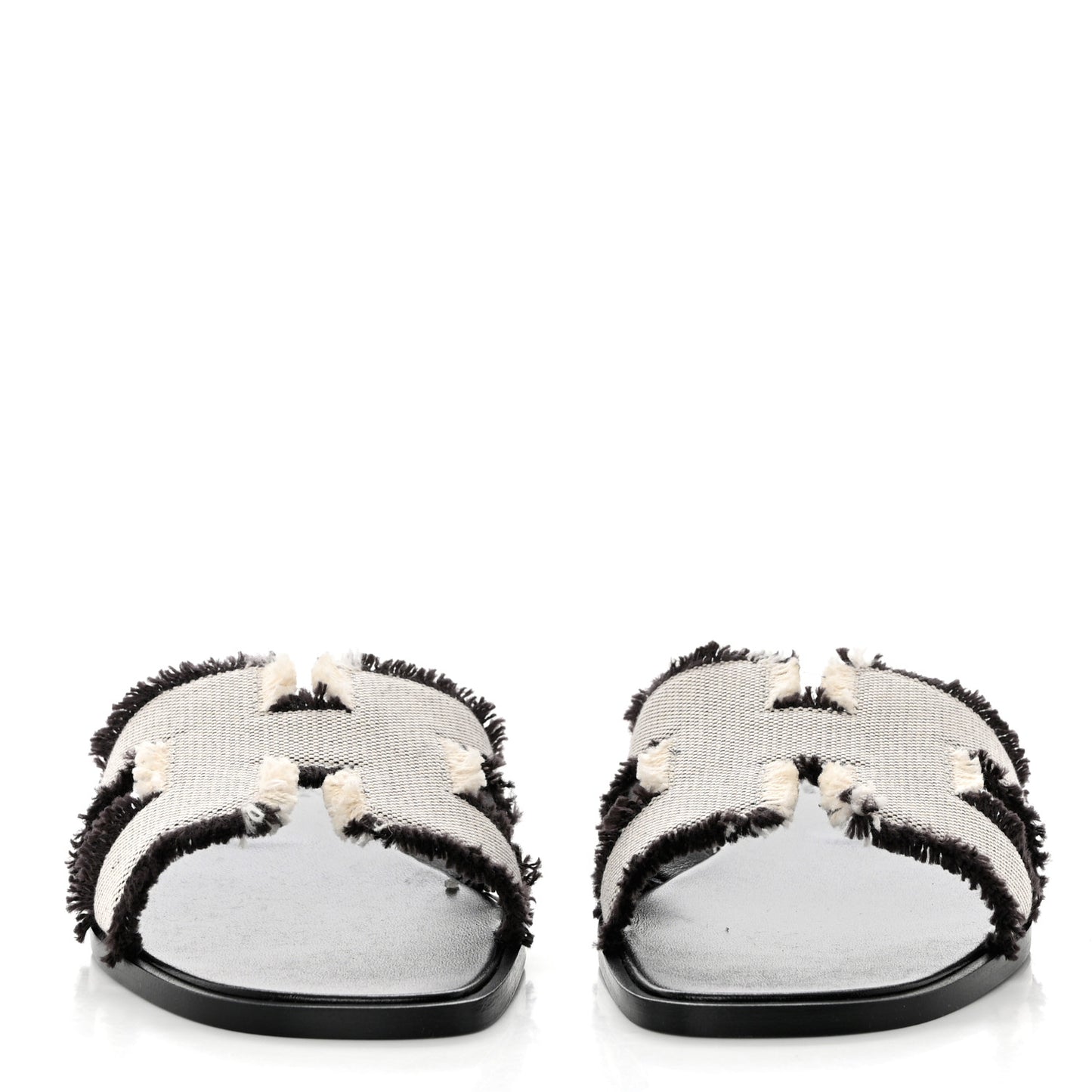 Toile H Oran Fringe Sandals 38 Prunoir