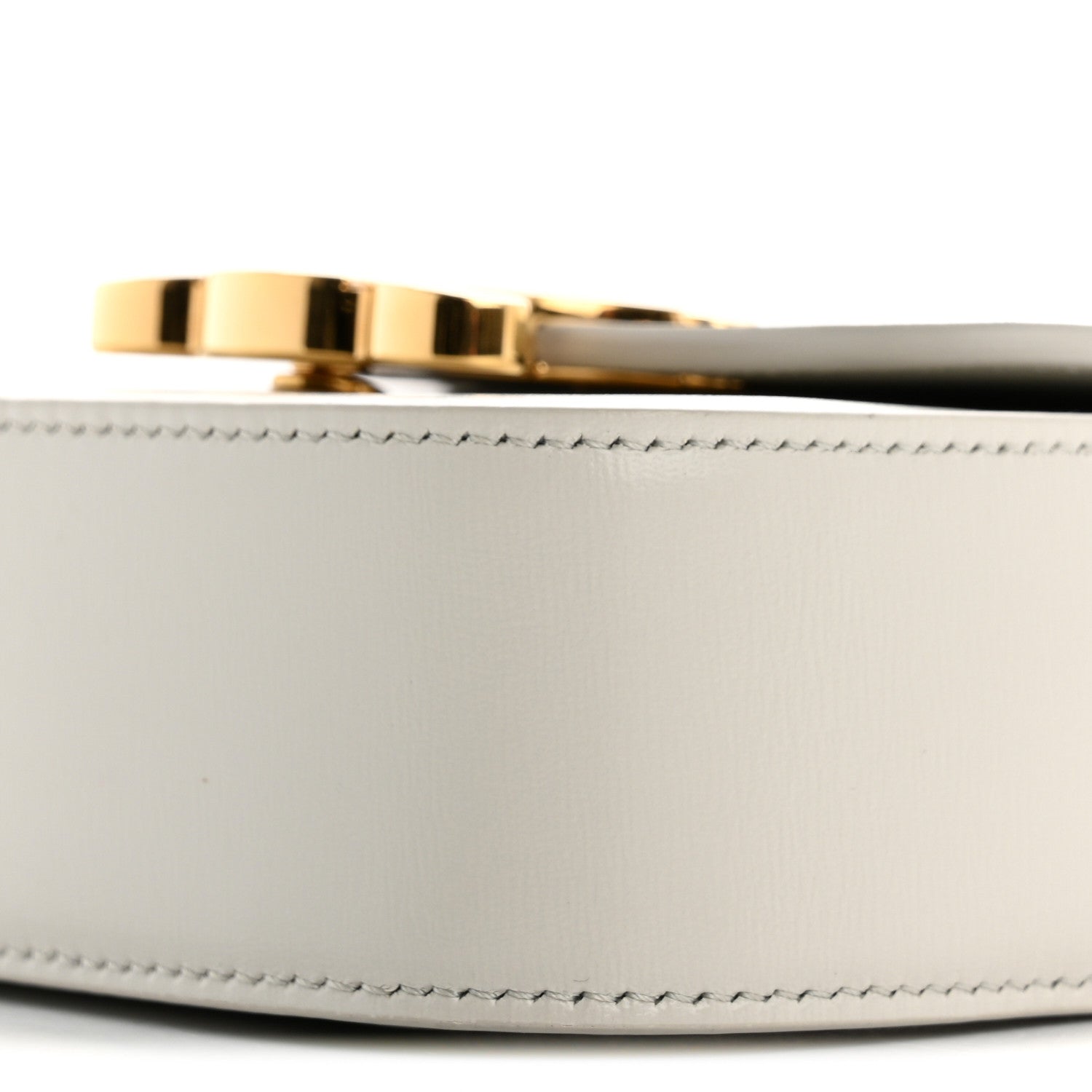 Celine Shiny Calfskin Mini Triomphe Chalk 11 of 14