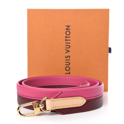 Louis Vuitton Calfskin Cluny BB Shoulder Strap Bordeaux Fuchsia 4 of 4