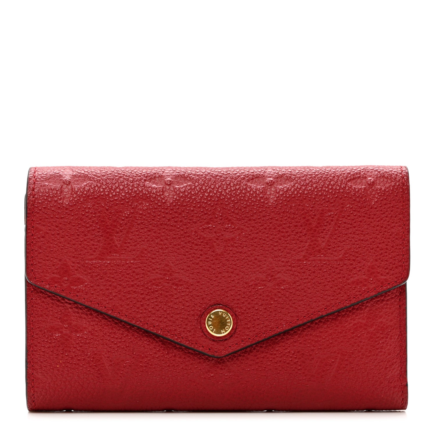 Louis Vuitton Empreinte Compact Curieuse Wallet Cherry 1 of 6