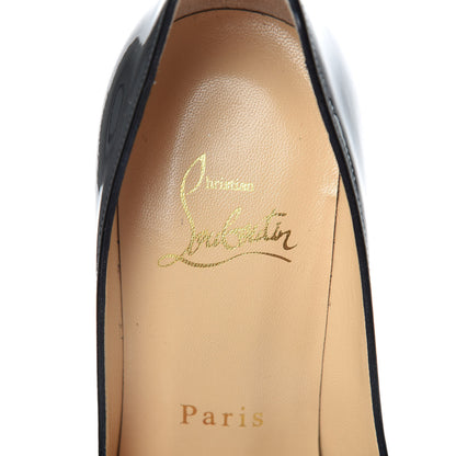 Christian Louboutin Patent Decollete 554 100 Pumps 35 Black 7 of 9