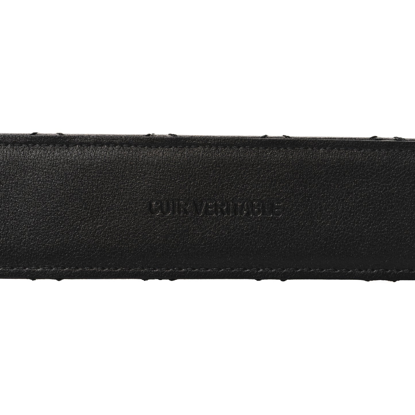 Lambskin Quilted CC Chain Belt 95 38 Black