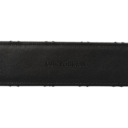 Chanel Lambskin Quilted CC Chain Belt 95 38 Black 7 of 8