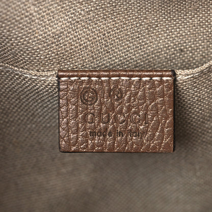 Gucci Monogram Mini Bree Messenger Bag Beige Tabacco 6 of 9