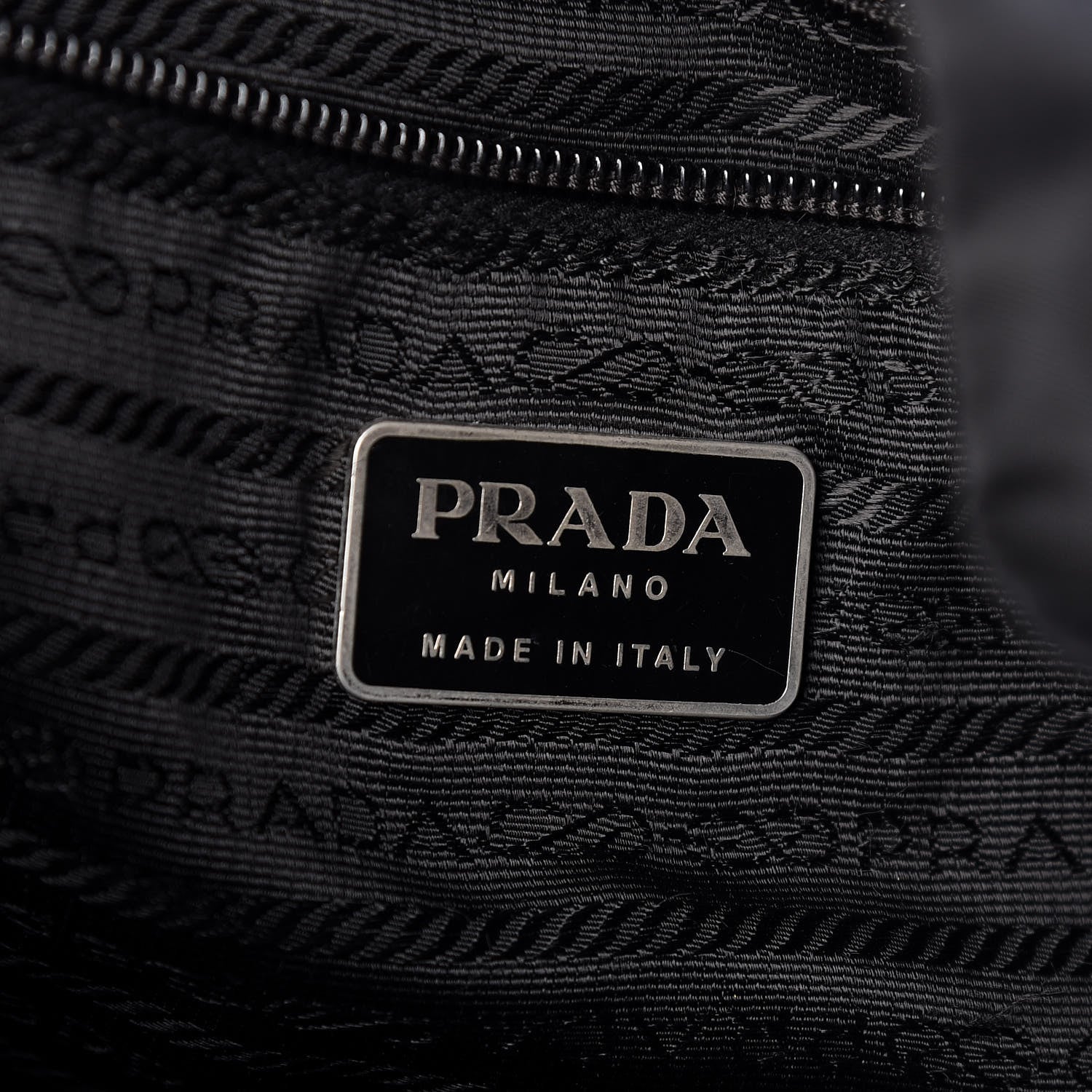 Prada Tessuto Nylon Vela Small Backpack Black 10 of 22