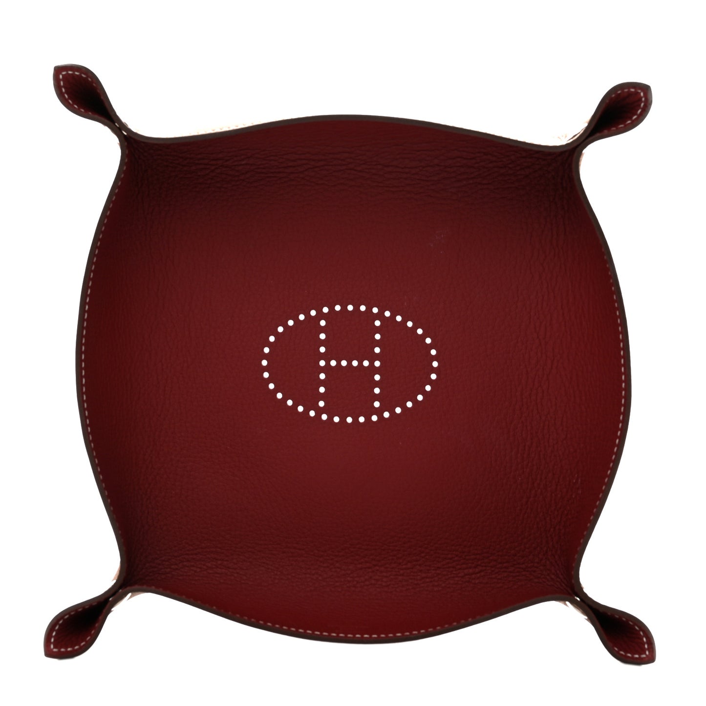 Taurillon Clemence Mises et Relances Change Tray Rouge H Gold