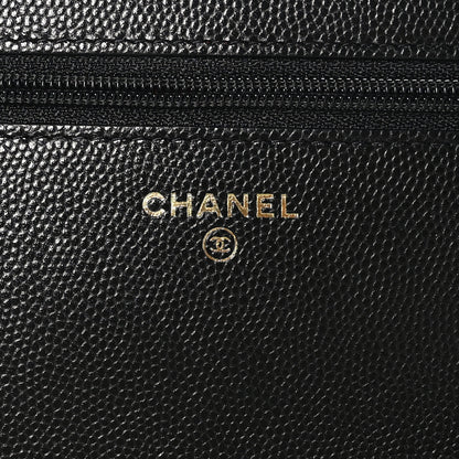 Chanel Caviar Quilted Bracelet On Chain Wallet On Chain WOC Black 6 of 11