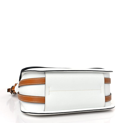 Hermes Epsom Butler Harnais White Black Natural 4 of 10