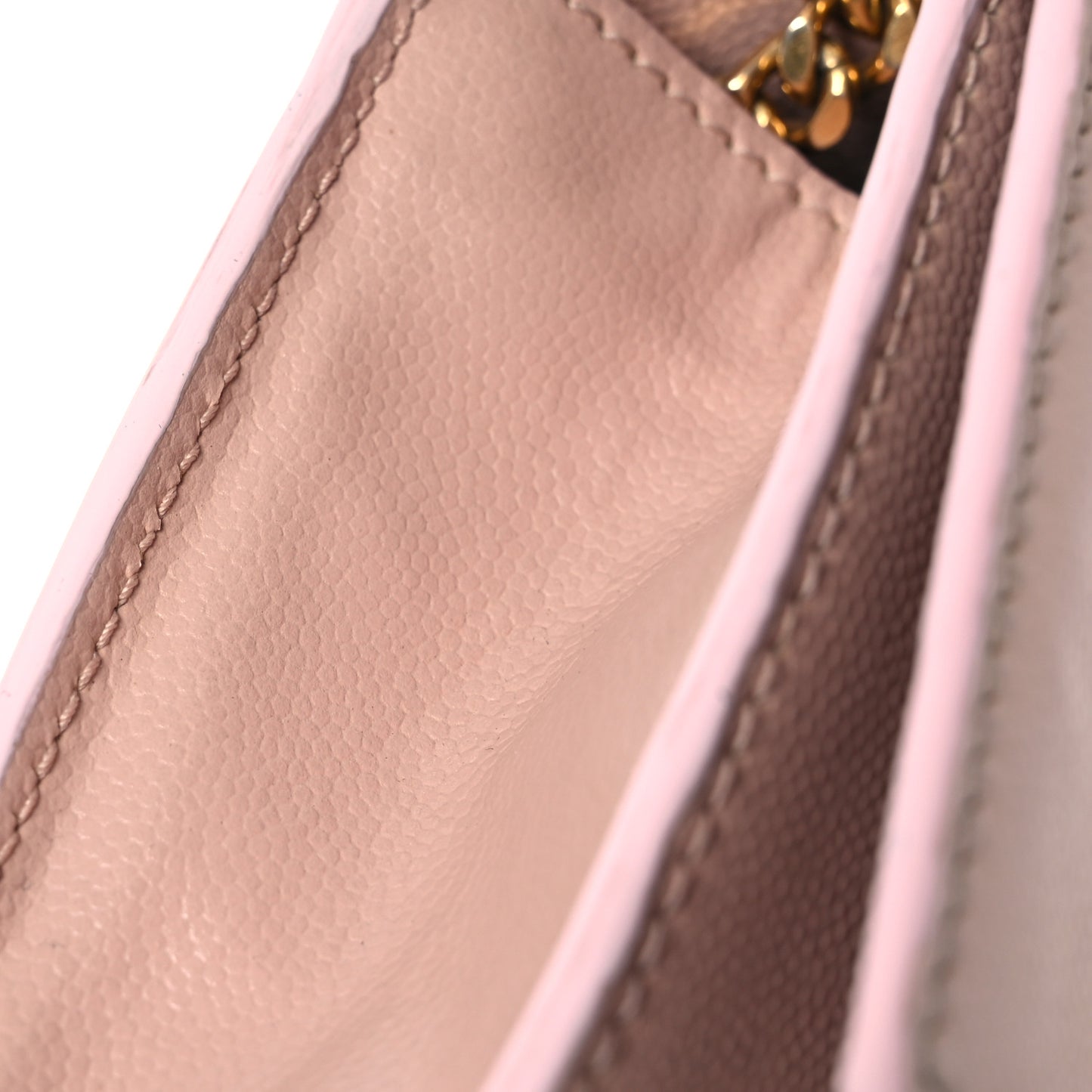 Grain De Poudre Small Monogram Kate Satchel Pale Blush