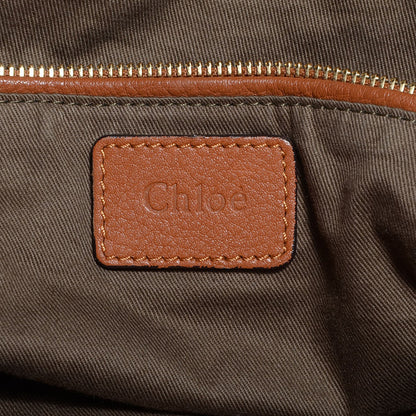 Chloe Calfskin Large Marcie Hobo Tan 6 of 10