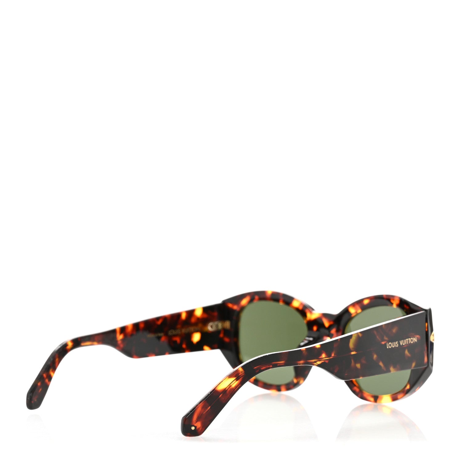 Louis Vuitton Acetate La Femme D'A Cote Cat Eye Sunglasses Z1292E Dark Tortoise 4 of 10