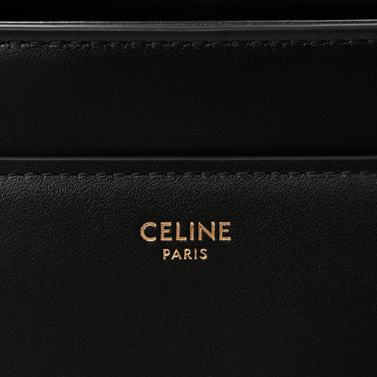 Celine Satinated Calfskin Small 16 Top Handle Bag Black 6 of 11
