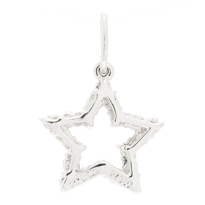 Tiffany Platinum Diamond Star Charm 3 of 3