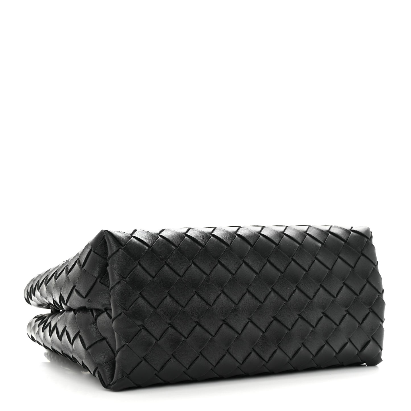 Nappa Intrecciato Small Andiamo Shoulder Bag Black