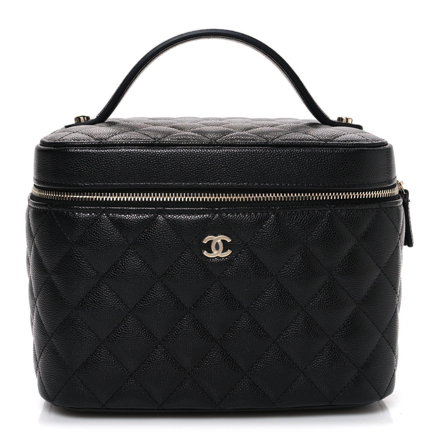 Chanel Caviar Quilted Large Vanity Pouch Black 1 of 13