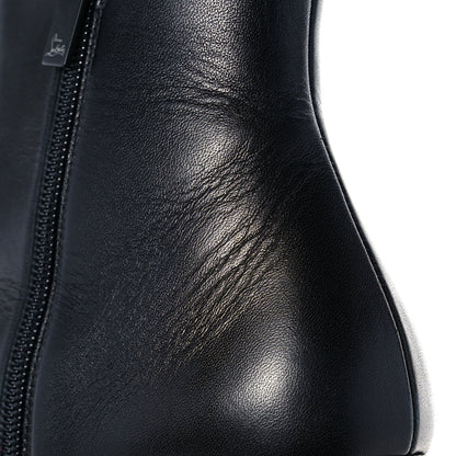 Christian Louboutin Calfskin Adox 85 Ankle Boots 39.5 Black 10 of 12