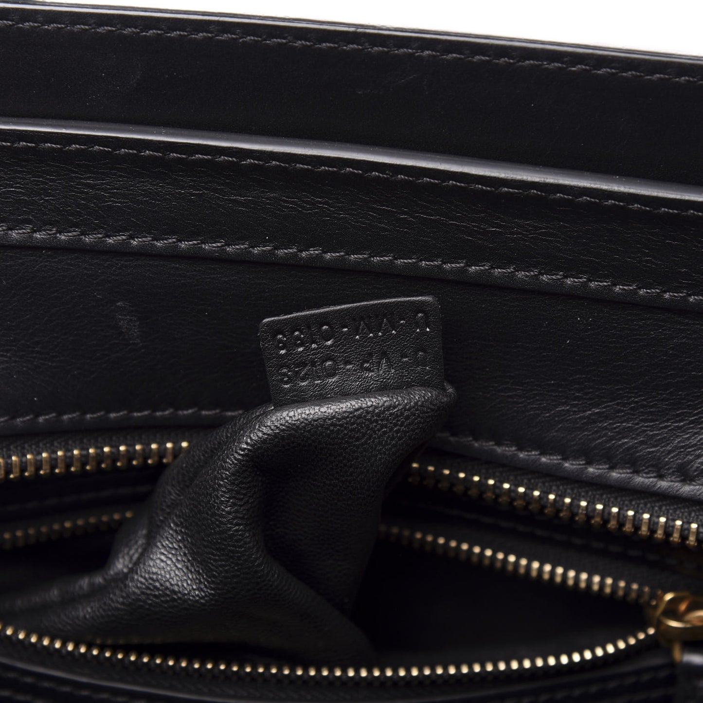 Textured Calfskin Micro Tri-Color Luggage Navy Blue