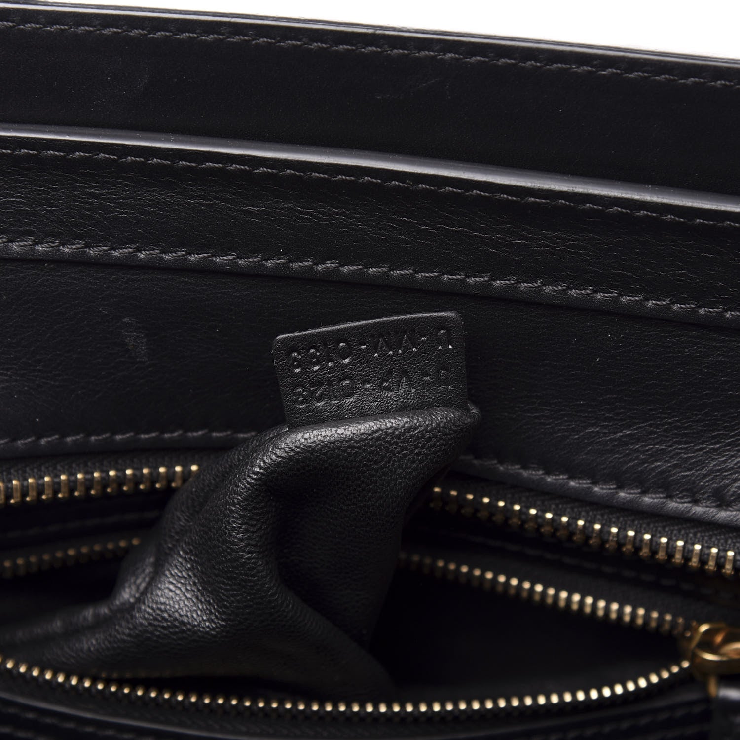 Celine Textured Calfskin Micro Tri-Color Luggage Navy Blue 7 of 11
