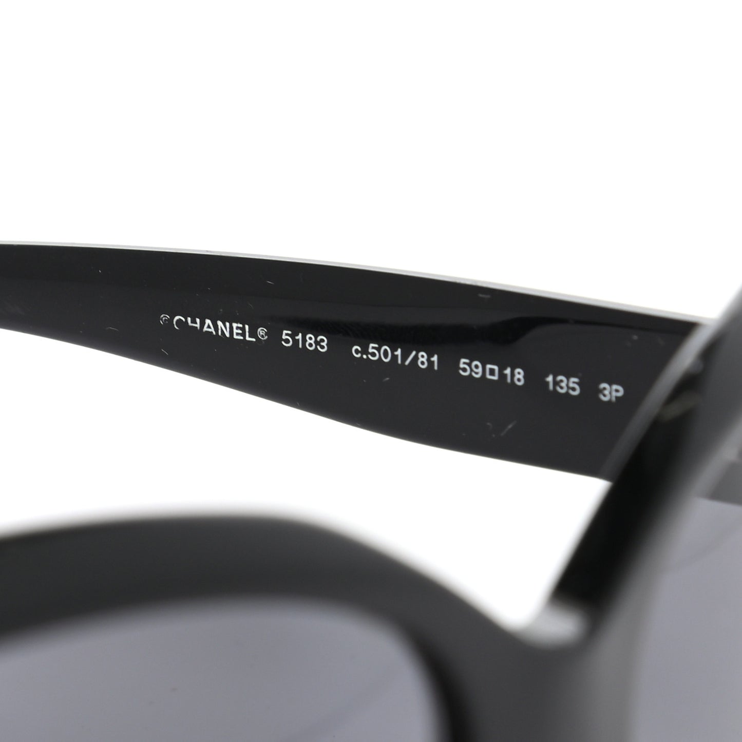 Acetate CC Sunglasses 5183 Black