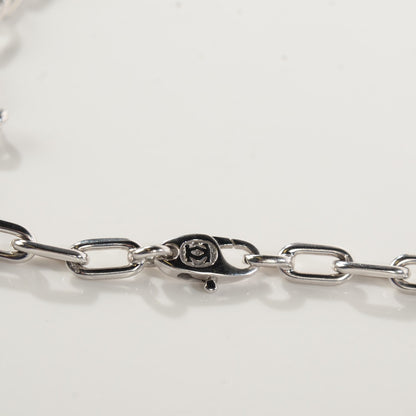 Cartier 18K White Gold 5mm Spartacus Chain Necklace 5 of 5