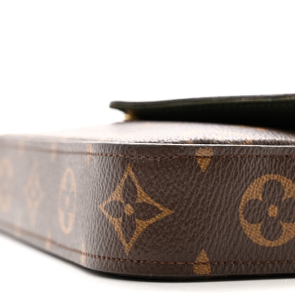 Louis Vuitton Monogram Felicie Strap & Go Kaki 9 of 12