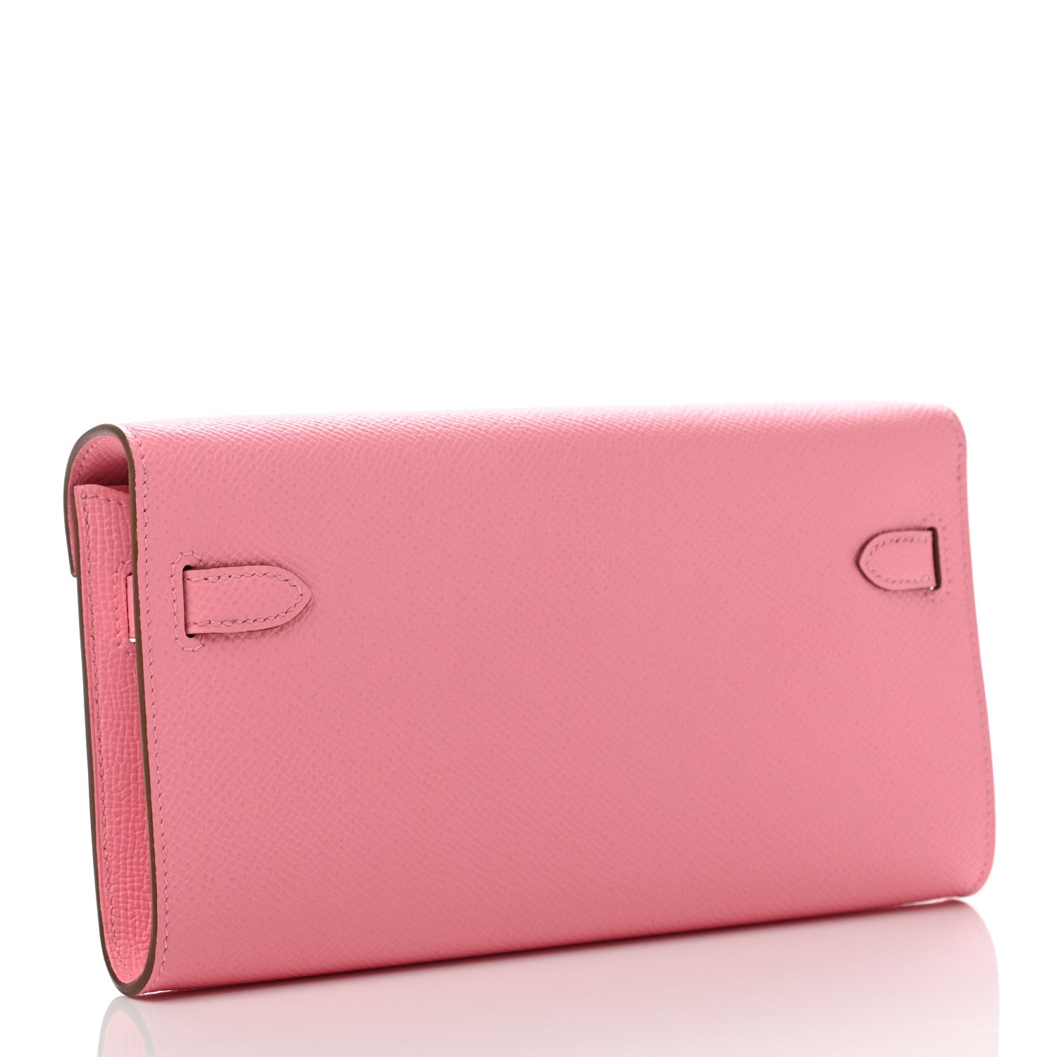 Hermes Epsom Kelly Wallet To Go Rose Confetti 3 of 6