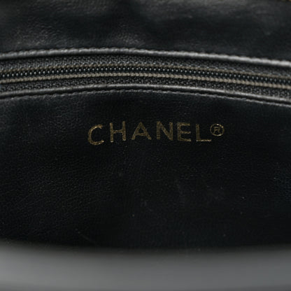 Chanel Lambskin Quilted Shoulder Bag Black 6 of 10