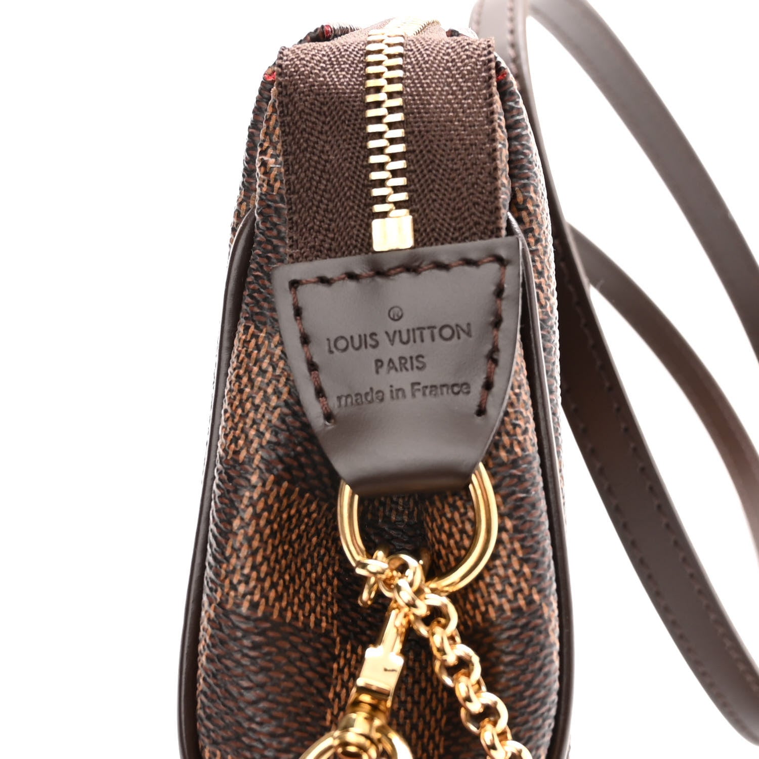 Louis Vuitton Damier Ebene Eva Clutch 6 of 9