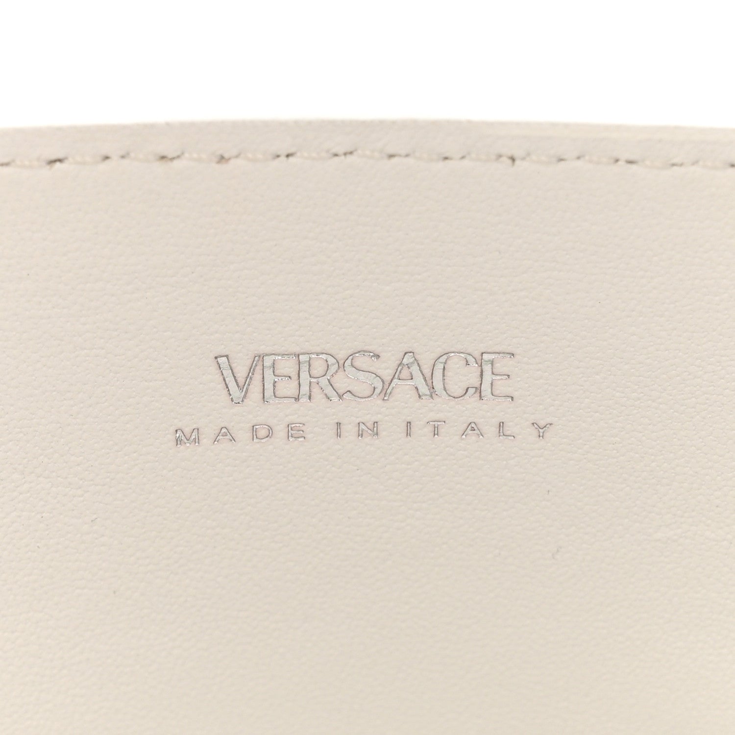 Versace Calfskin Medusa '95 Tote Bag White 6 of 12