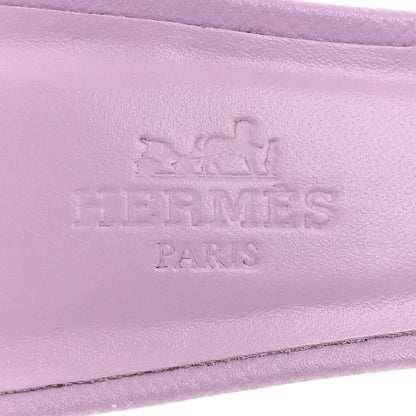 Hermes Epsom Oasis Sandals 35 Violet Amethyste 7 of 10