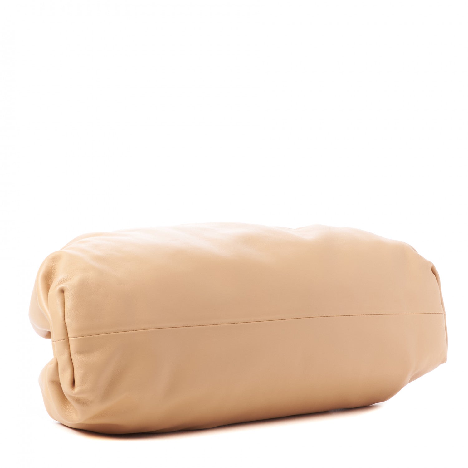 Bottega Veneta Smooth Butter Calf The Pouch Oversized Clutch Nude 3 of 8