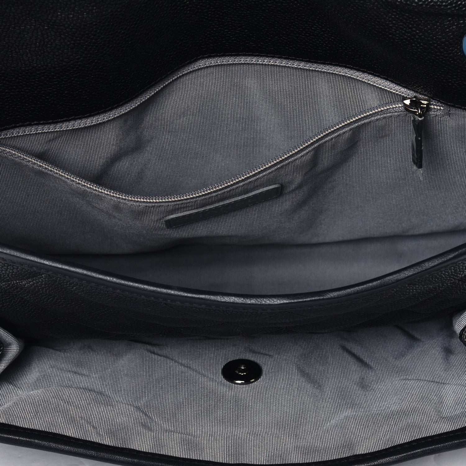 Chanel Caviar Quilted Large French Riviera Flap Black 4 of 7