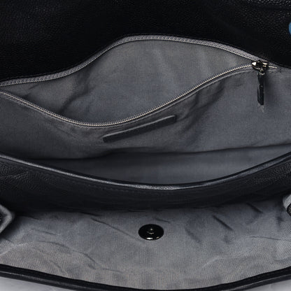 Chanel Caviar Quilted Large French Riviera Flap Black 4 of 7
