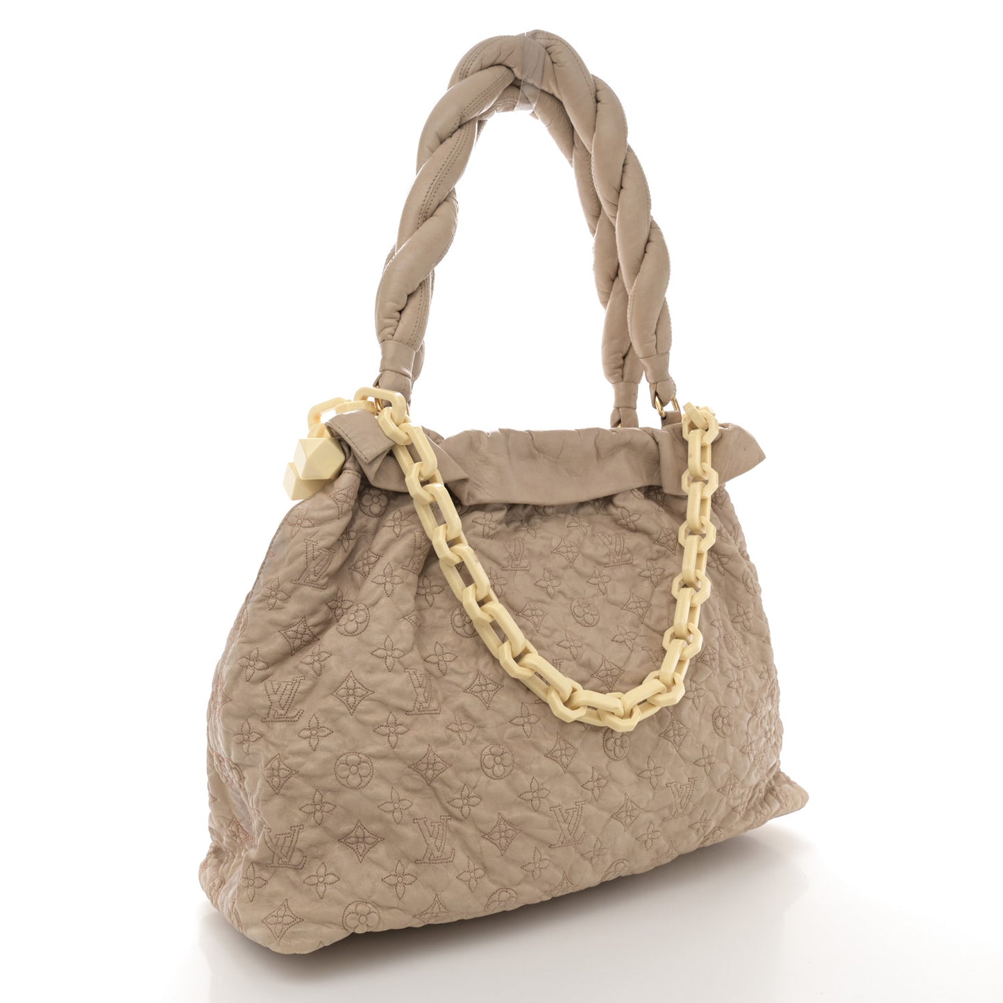 Lambskin Olympe Stratus GM Beige