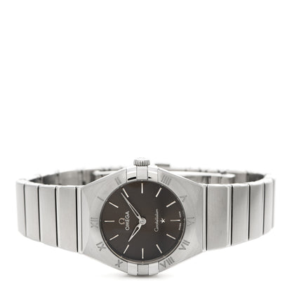 Omega Stainless Steel 25mm Constellation Quartz Watch Grey 131.10.25.60.06.001 2 of 5