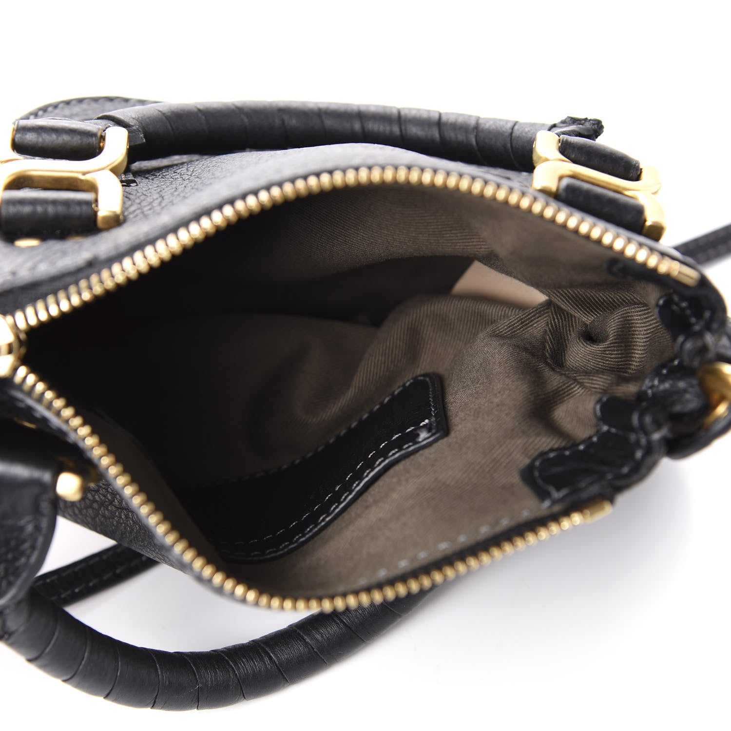 Chloe Calfskin Mini Marcie Satchel Black 6 of 11